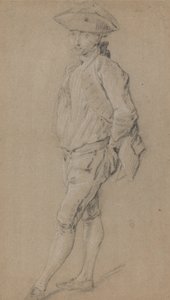 Full-length Study of a Young Man by Richard Wilson